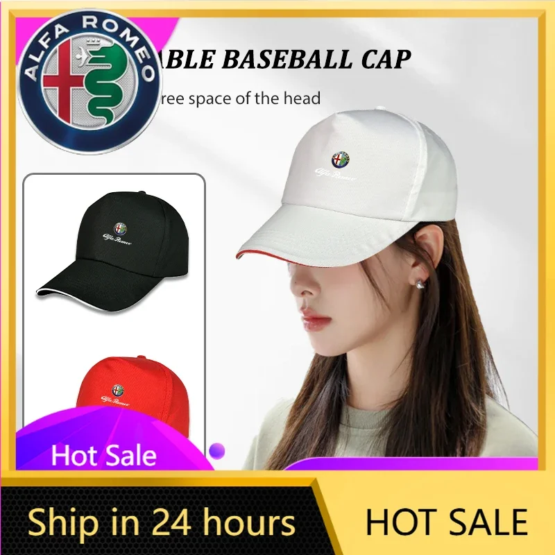 

Car Stickers For Alfa Romeo For Alfa Romeo Car Emblem Baseball Cap Outdoor Adjustable Casual Hats Sunscreen Hat 159 Giulietta Gi
