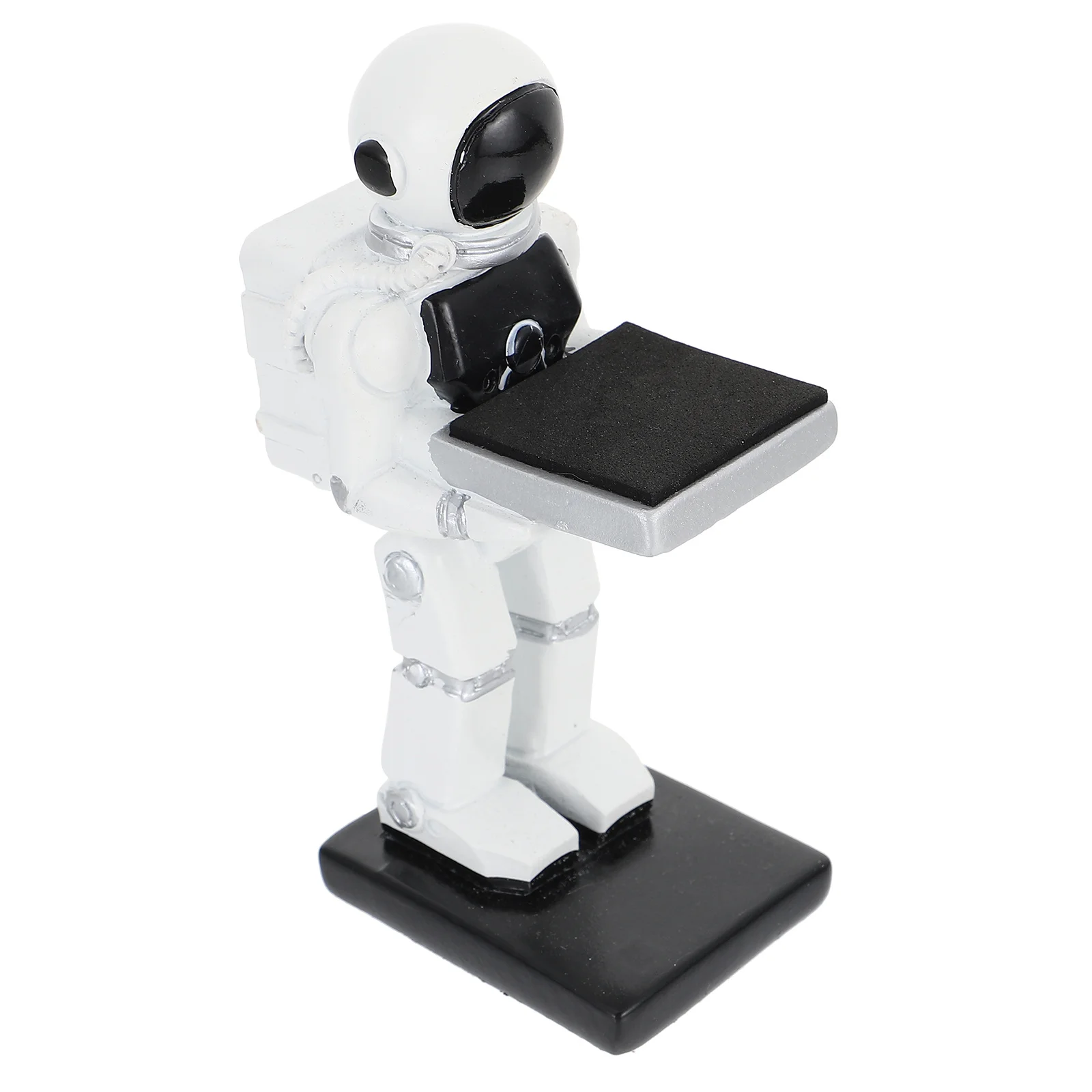 الراتنج ساعة عرض موقف رائد الفضاء شكل ساعة التخزين المنظم سوار حامل معرض المجوهرات الإبداعية ديكور المنزل مكتب