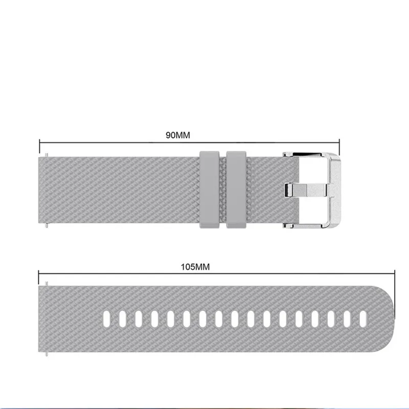 Buntes Weiches Silikon-Ersatzarmband für Garmin Vivoactive3 Vivomove HR Smart-Armband für Garmin Vivoactive 3 Uhrenarmband – Detail 22