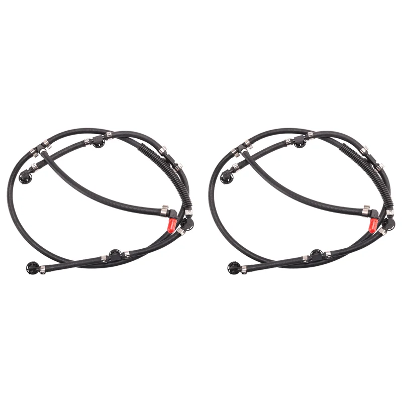 

2X For OM642 V6 Diesel Fuel Return Line Pipe 6420703032 6420701332 6420701932 6420705532