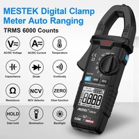 Mestek Digital Clamp Meter AC DC 1000A NCV Inrush DC Current Clamp CM83E Pliers Clamp Ammeter Pinza Amperometric Multimeter