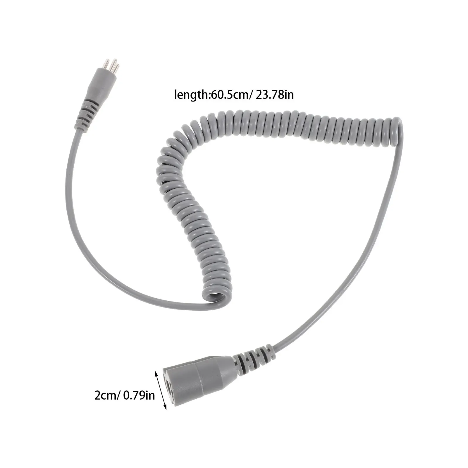 Cavo di ricambio per motore trapano per unghie, 2 pezzi, cavo di alimentazione stabile per impugnatura trapano elettrico per unghie, compatibile con la manicure professionale