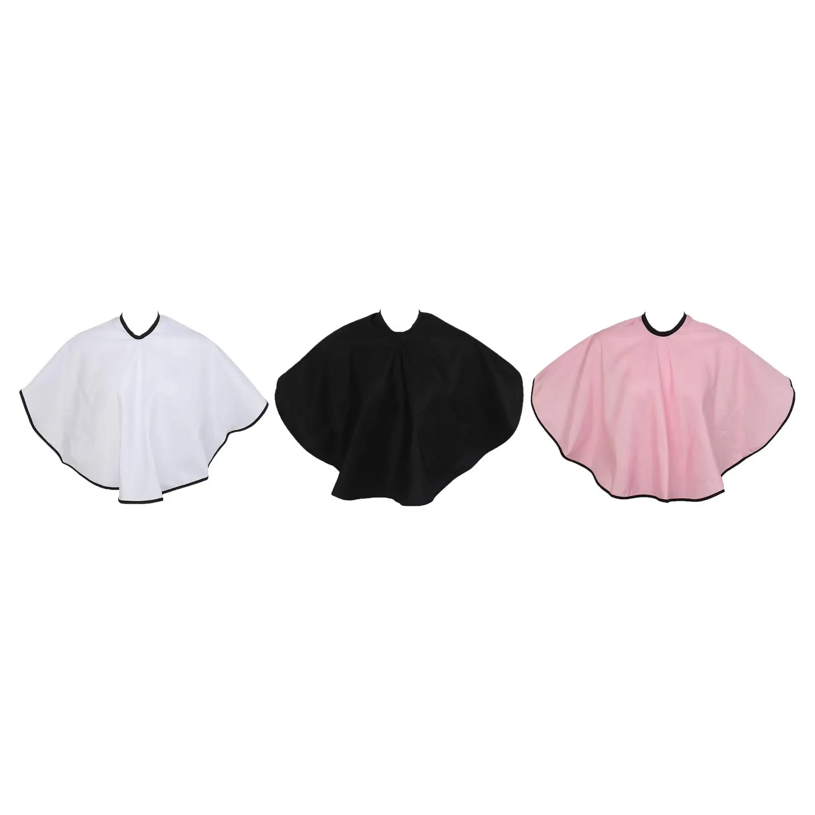 Haircut Cape for Hairdressing Salon Adjustable Neckline Polyester Material Protective Cape for Hairstyle Accessories