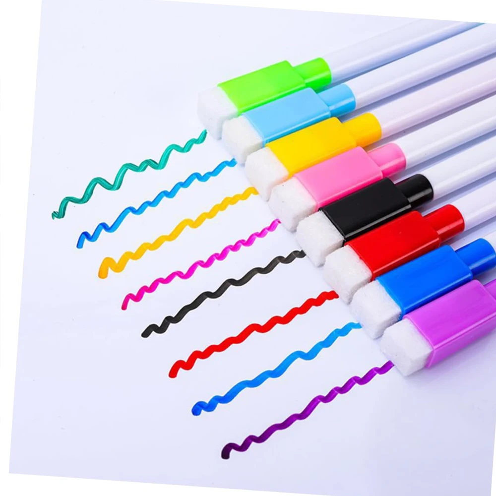 48-1 Stück magnetischer löschbarer Whiteboard-Stift, Farboptionen, Nummerierung, Schreibwaren, Büro, Lehrmittel für Tafel, Studenten, Notizen – Detail 4
