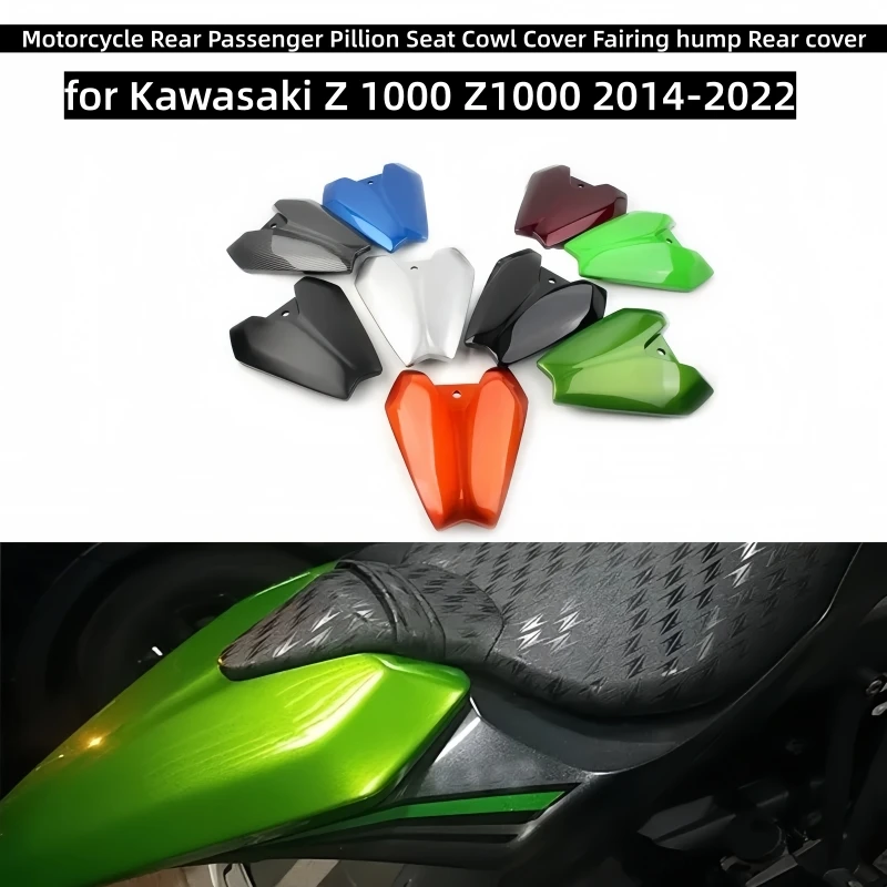 Motorcycle Rear Passenger Pillion Seat Cowl Cover Fairing hump Rear cover for Kawasaki Z 1000 Z1000 2014 2015 2016-2021 2022