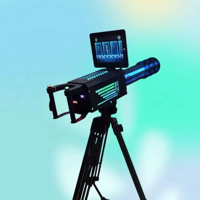 AR black technology intelligent game equipment: build a game world at any time