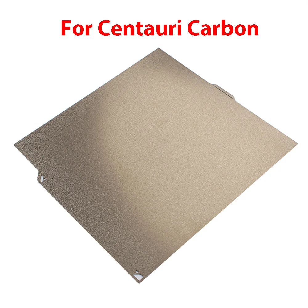 

Для пластины из углеродистой стали Centauri 260x260 мм, двухсторонняя текстурированная стальная пластина PEI, аксессуары для 3D-принтеров