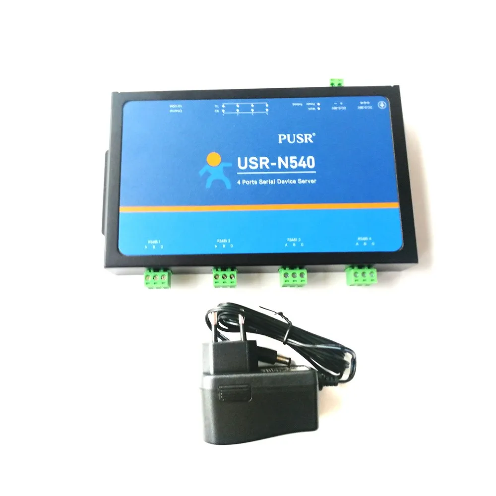 only RS485 port!!! USR-N540 H7 Modbus MQTT Gateway Edge Computing 4 Ports RS485 Serial RJ45 Ethernet Device Server