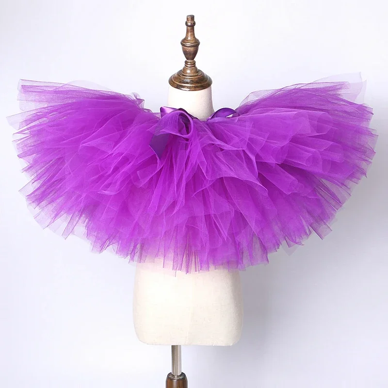 الصلبة الأرجواني توتو تنورة للطفل الفتيات حفلة عيد ميلاد الباليه تنورات قصيرة الاطفال كرنفال عيد الميلاد ازياء الأطفال صورة تبادل لاطلاق النار @ 0Z *