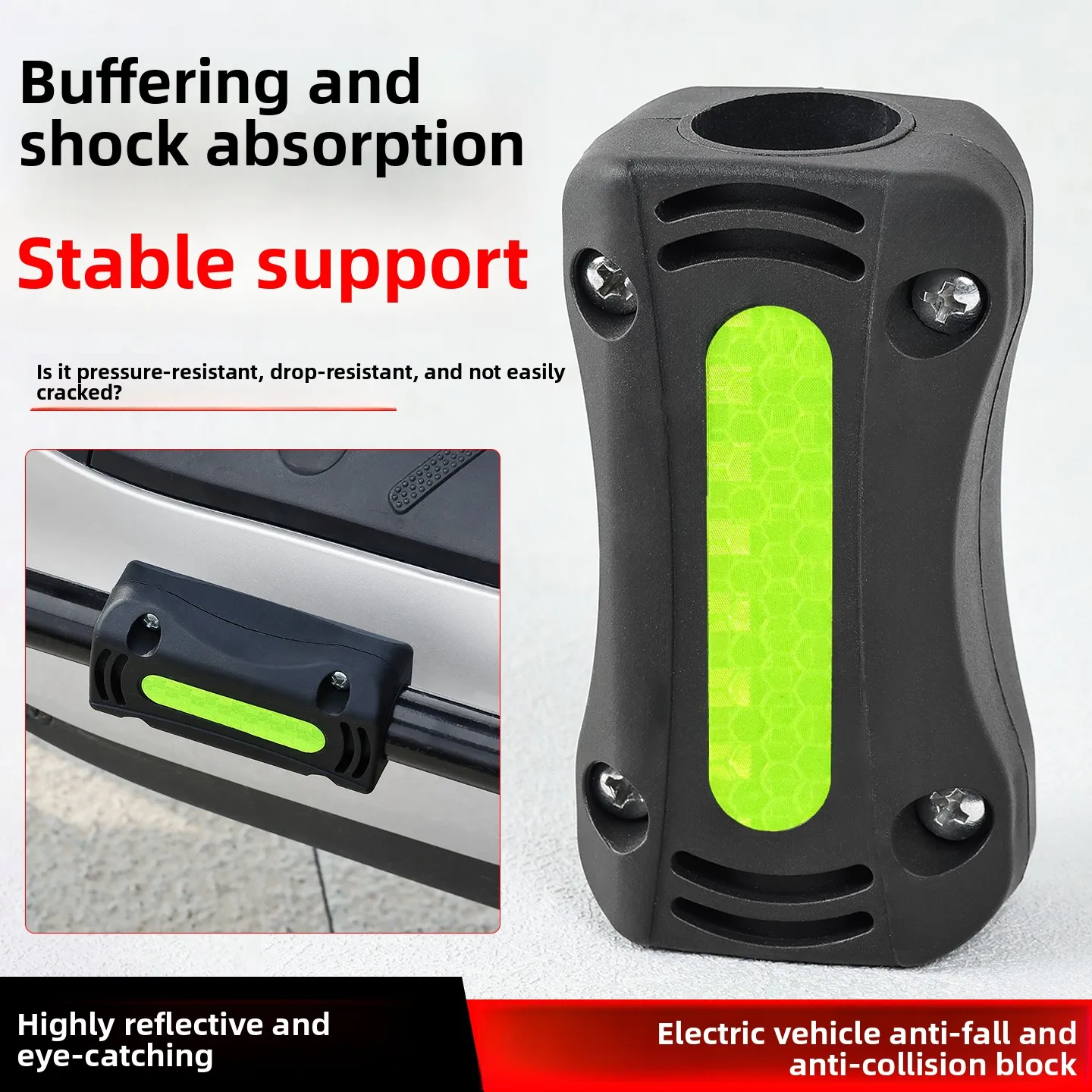 

Pedal motorcycle 22/25MM bumper anti-crash block, guard bar anti-collision protection cover anti-scraping ball accessory