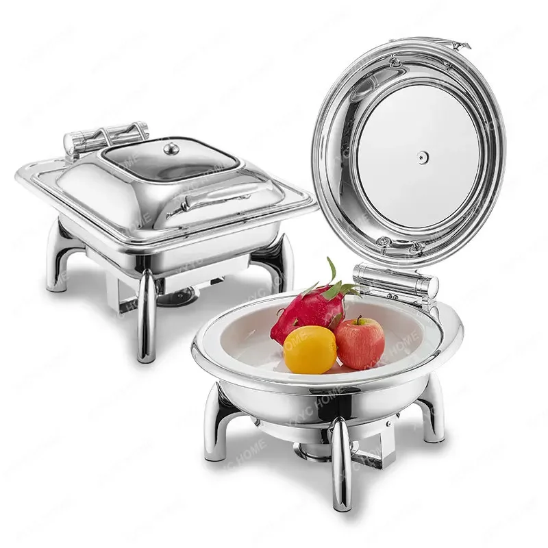 

Stainless Steel Flip Stove Alcohol Electric Heating Kitchen Sink Plate Hotel Restaurant