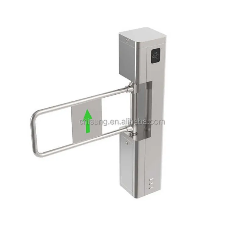 Gym Entrance And Exit Electric Swing Barrier Gate Turnstile Use For Supermarket