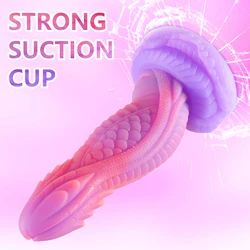 New Silicone Dildo Anal Sex Toys for Women Men Colourful Penis Huge Dragon Monster Dildos Butt Plug Adult Sexy Products Sexshop