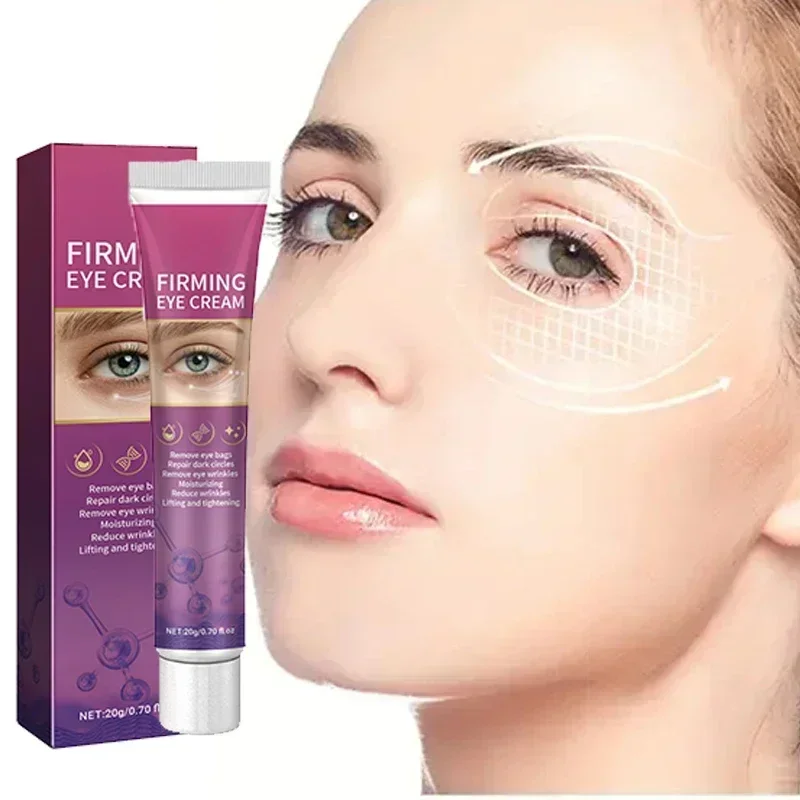 Crème anti-déformante pour les yeux, élimine les poches sous les yeux, les poches sous les yeux, éclaircissante, hydratante, blanchissante, soins pour la peau