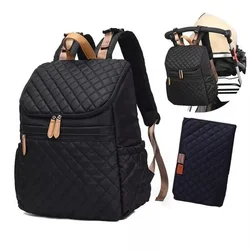 2022 mode Neue Baby Windel Tasche Rucksack Multifunktionale Windel Tasche Organizer mit Thermische Milch Flasche Tasche Baby Taschen für Mama