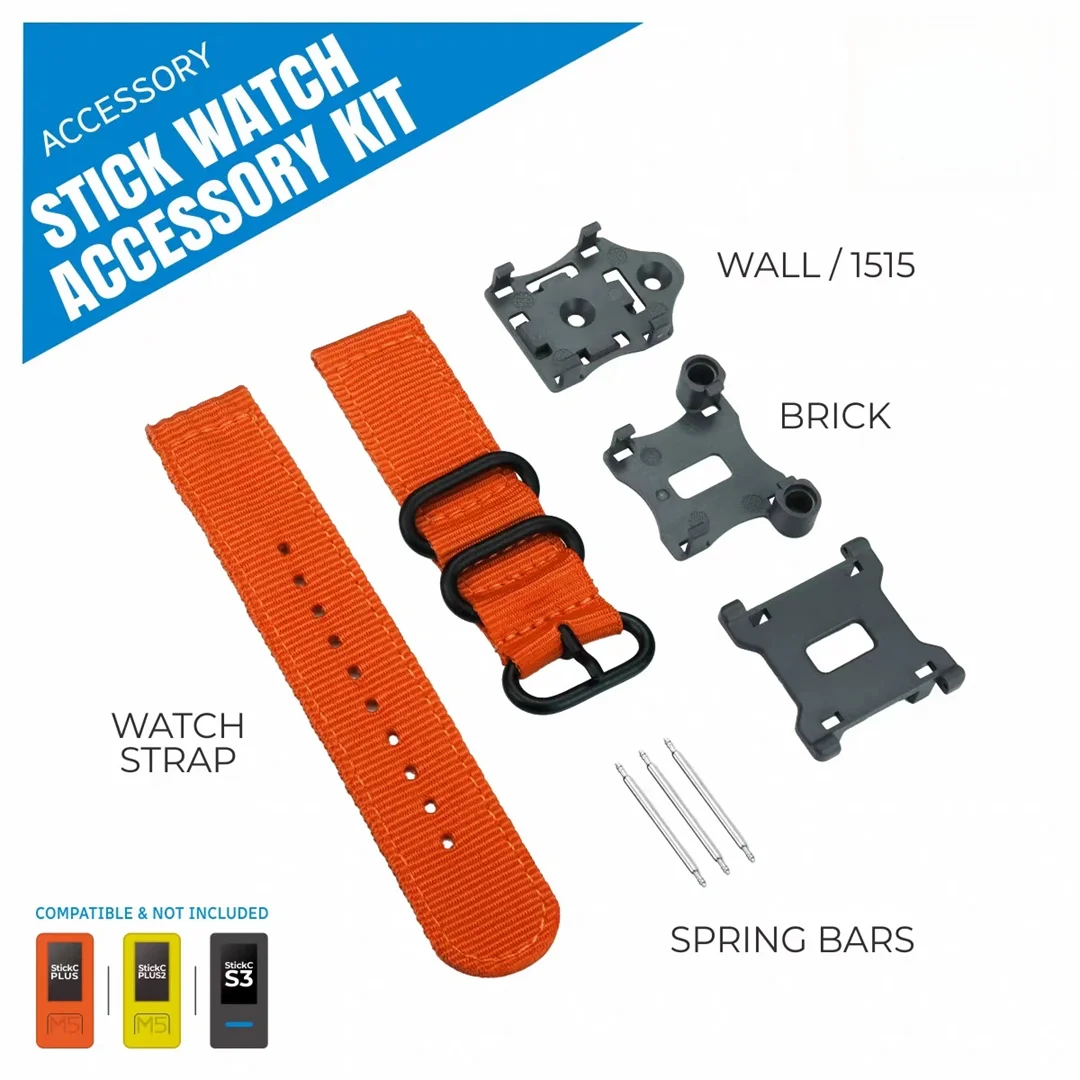 Official M5Stack Stick Watch Accessory Kit Stick series watch accessories set