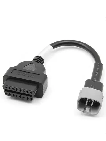 OBD2-контактный диагностический адаптерный кабель, детали обнаружения неисправностей мотоцикла, пригодные для Ducati, 4-контактная поддержка мотоцикла для моделей K-Line