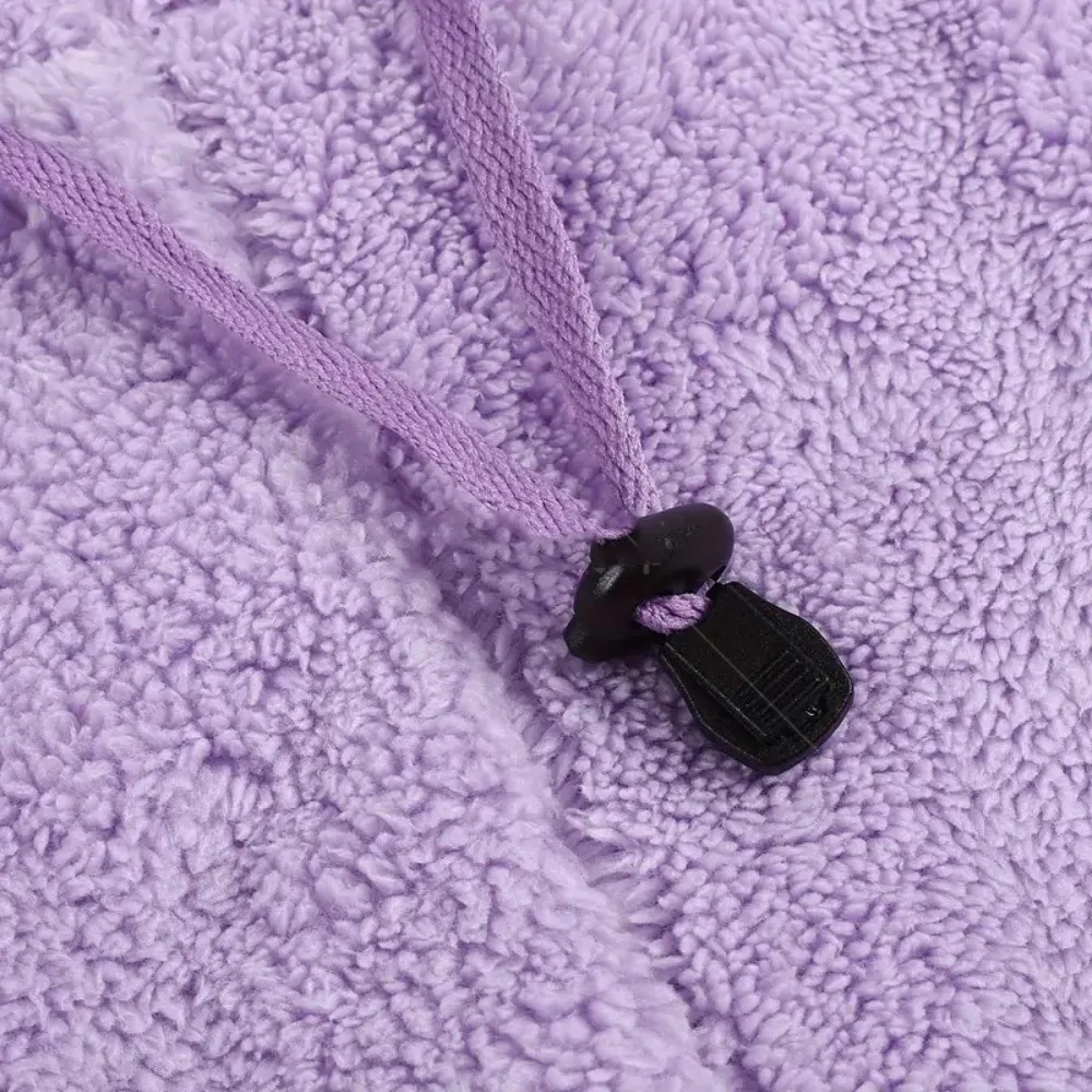 New Adjustable Warm Scarf Windproof Coldproof Fake Collar Drawstring Solid Color Tube Scarf Outdoor Sports