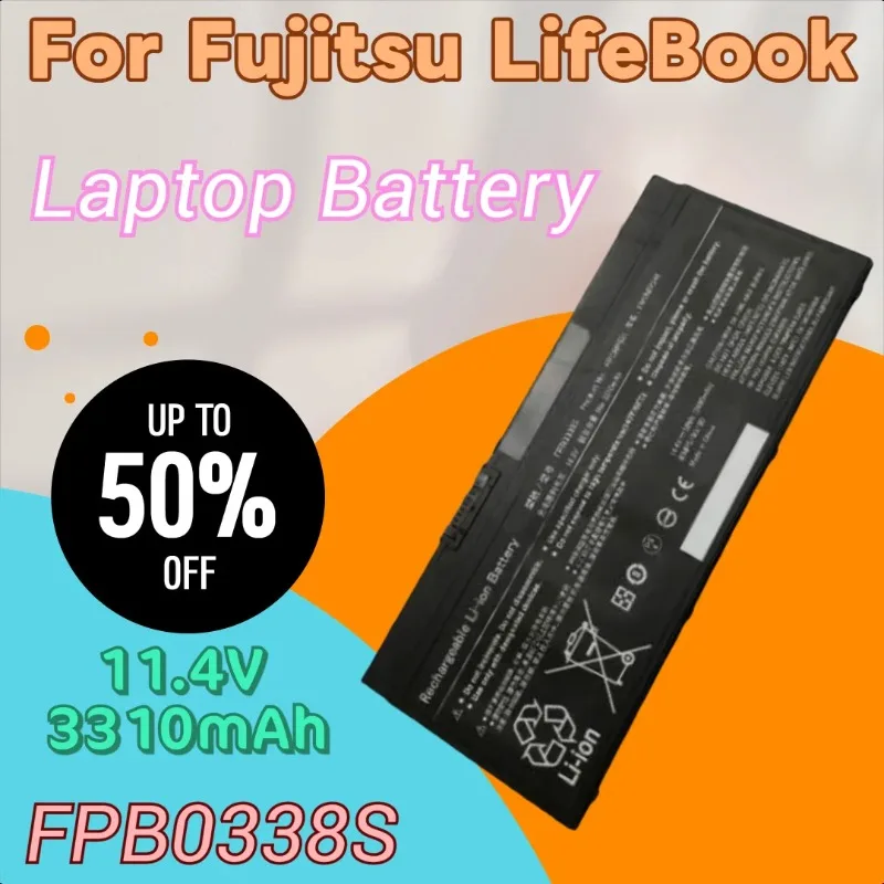 

Новый аккумулятор для ноутбука 11,4 В 3310 мАч FPB0338S для Fujitsu LifeBook U747 T937 T938 E548 U748 U757 U758 E558 FPCBP529 FMVNBP247 NBP248