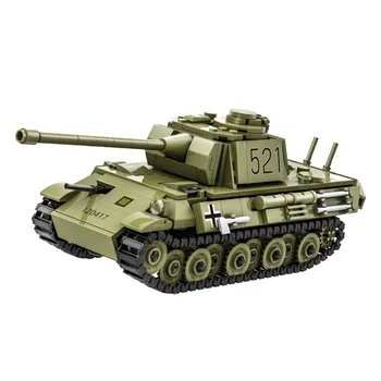 WW2 군사 군인 세계 대전 2 Panzerkampfwagen V Panther 탱크 모델 MOC DIY 빌딩 블록, 어린이용 벽돌 장난감  Best5