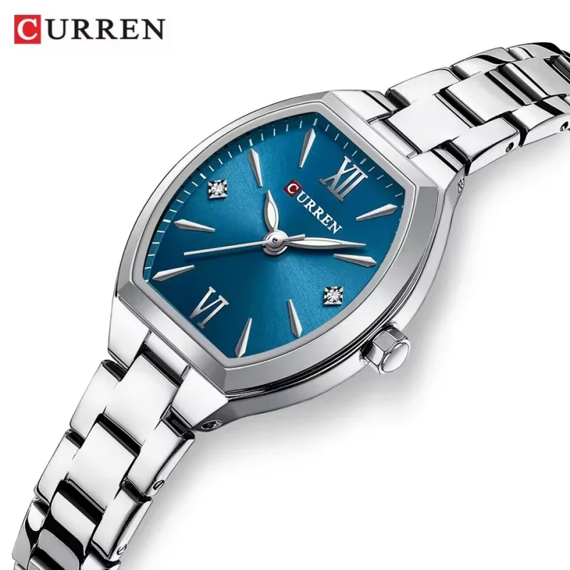 CURREN 9112 Women's Exquisite Elegant Luxury Lightweight Watch Stainless Steel Strap Quartz Waterproof Women's Watch reloj mujer