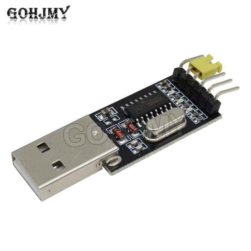 CH340 USB to TTL converter UART module CH340G upgrade download a small wire brush plate STC microcontroller board