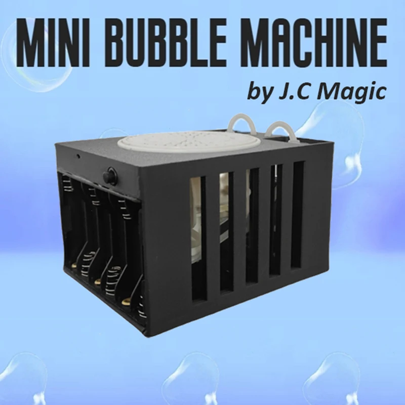 Mini Bubble Machine by J.C Magic Tricks Bubble Maker Stage Party Show Bubble Producer Bubble Suppliment Magician Magia Accessory