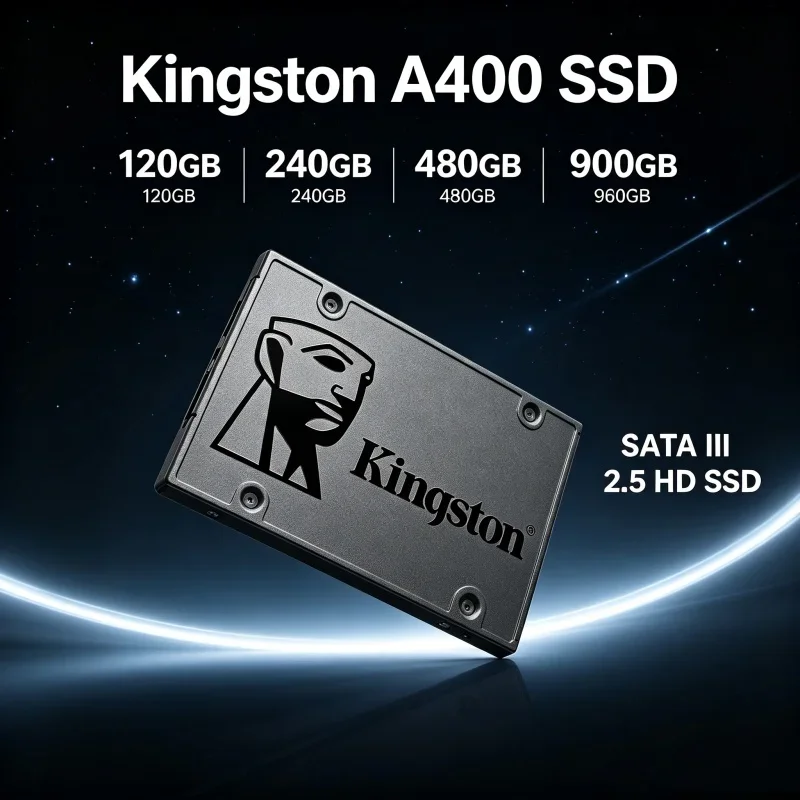 Kingston SSD Internal Solid State Drive A400 960GB 480GB 240GB 120GB 2.5 Inch SSDs SATA III HDD Hard Disk for Laptop Desktop PC