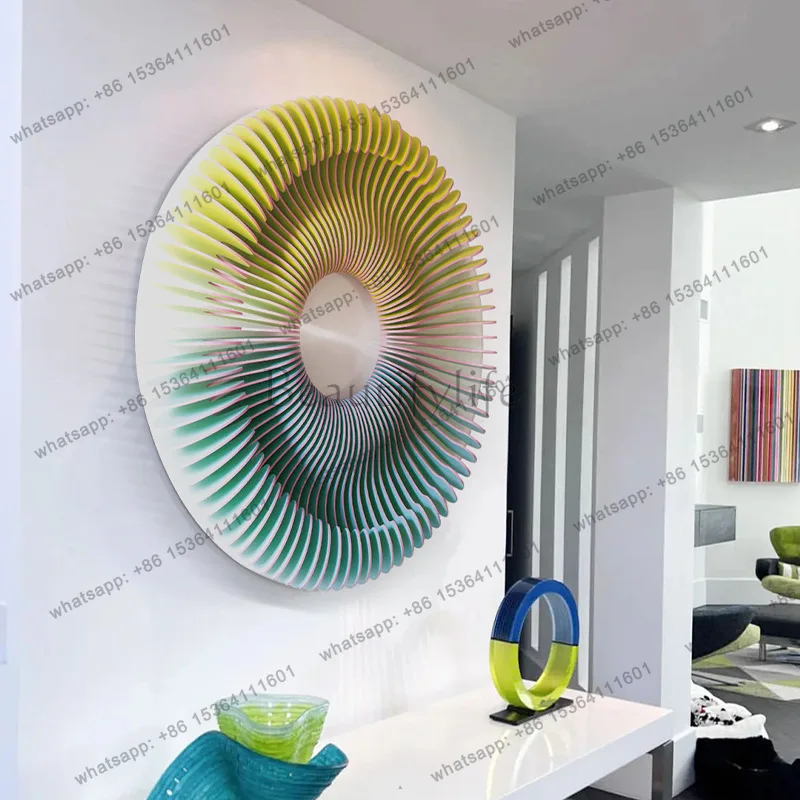 LJY modern light luxury living room background wall decorative painting