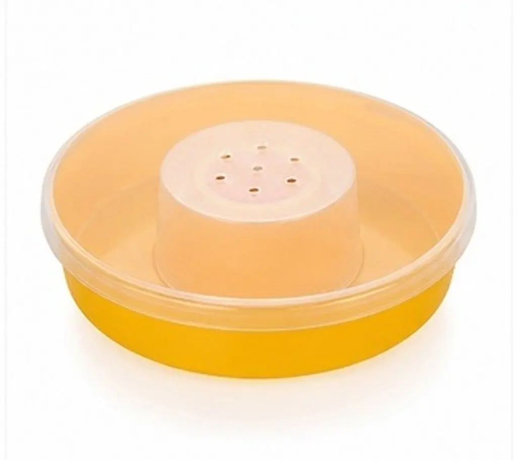 2Pcs Plastic Bee Feeder Round Food Water Bowl Practical Feeding Dish Easy Installation Beekeeping Tool Bee Feeder