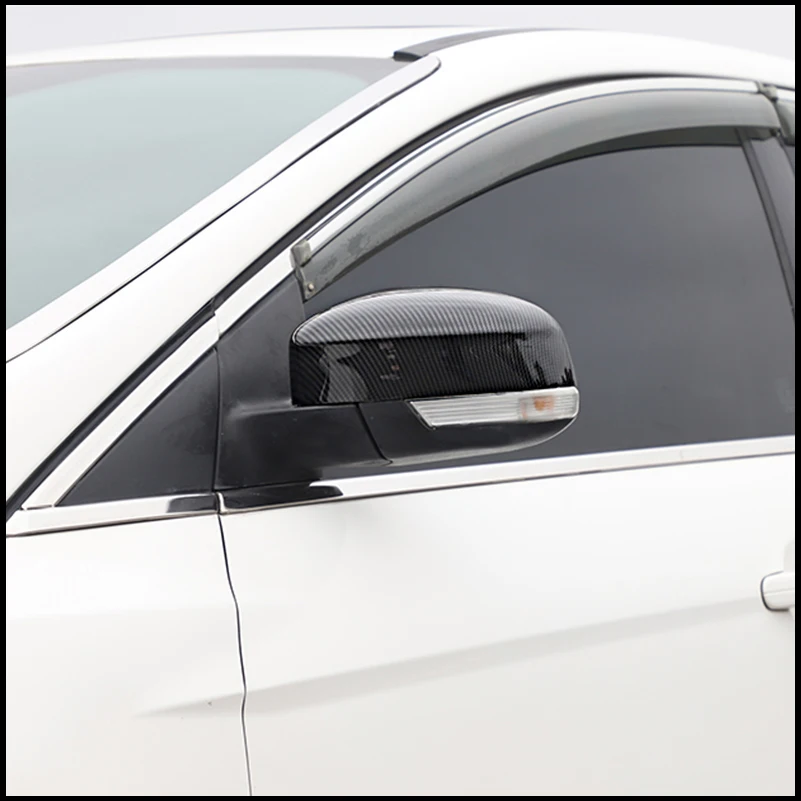 For Ford Focus 2012-2017 Door Side Wing Rearview Mirror Cover Cap Housing Car Styling Auto Accessories Replace Trim