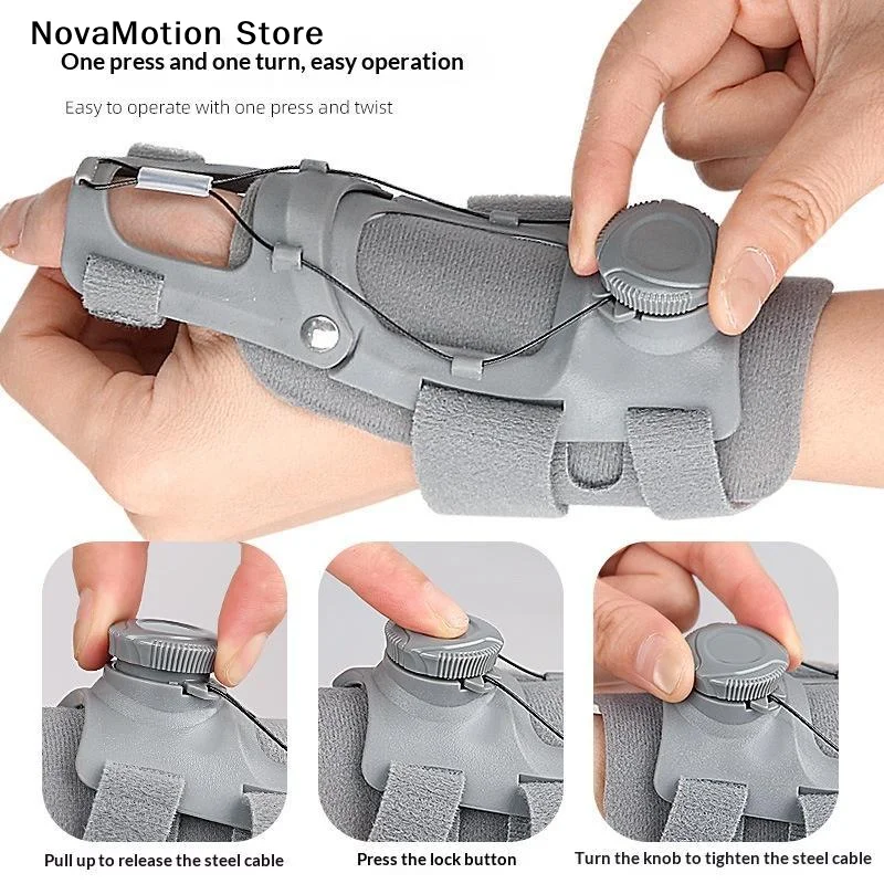 [NM]Adjustable Splint Wrist Thumb Support Brace For Arthritis Breathable Thumb Protector Guard Fits Right And Left Hand[NM] image 4