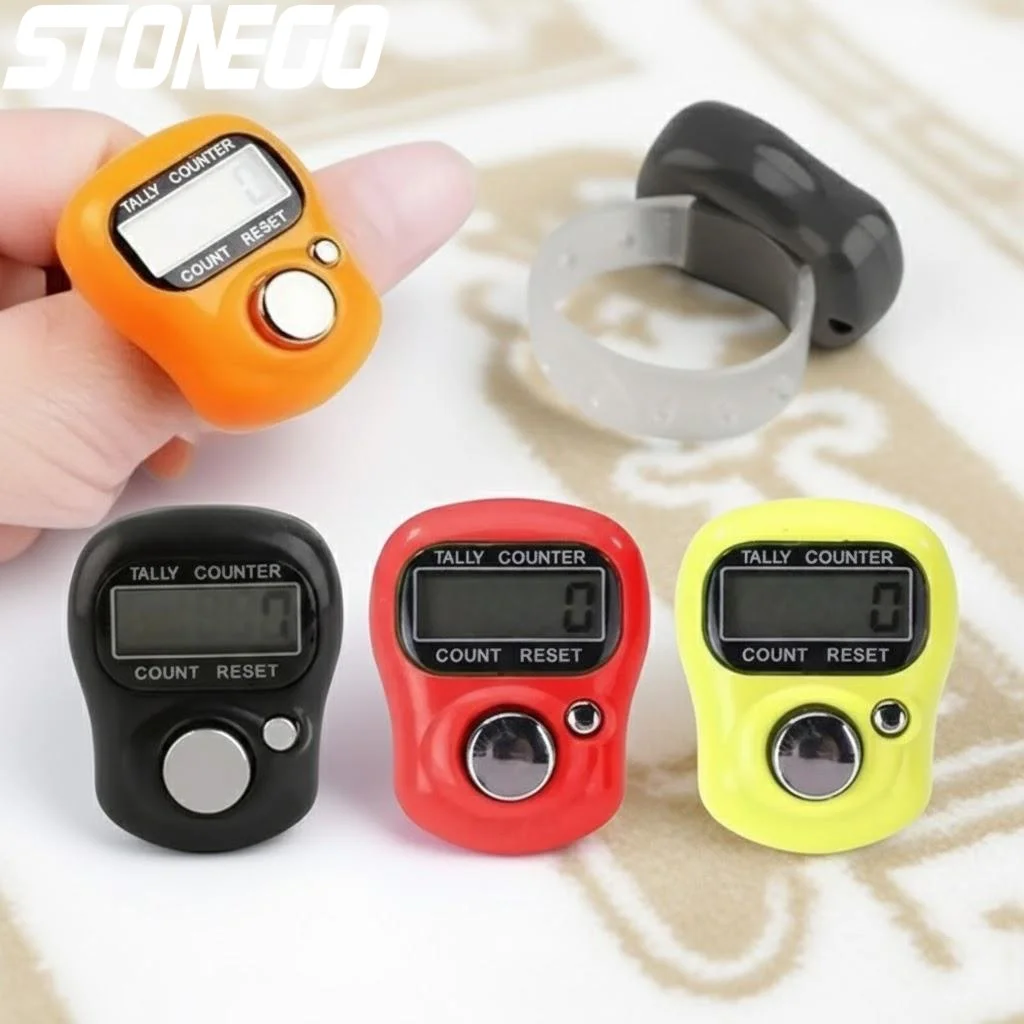 Digital Tally Counter 5 Digit Resettable Electronic LCD Display Counter Accurate Counting Tool for Inventory