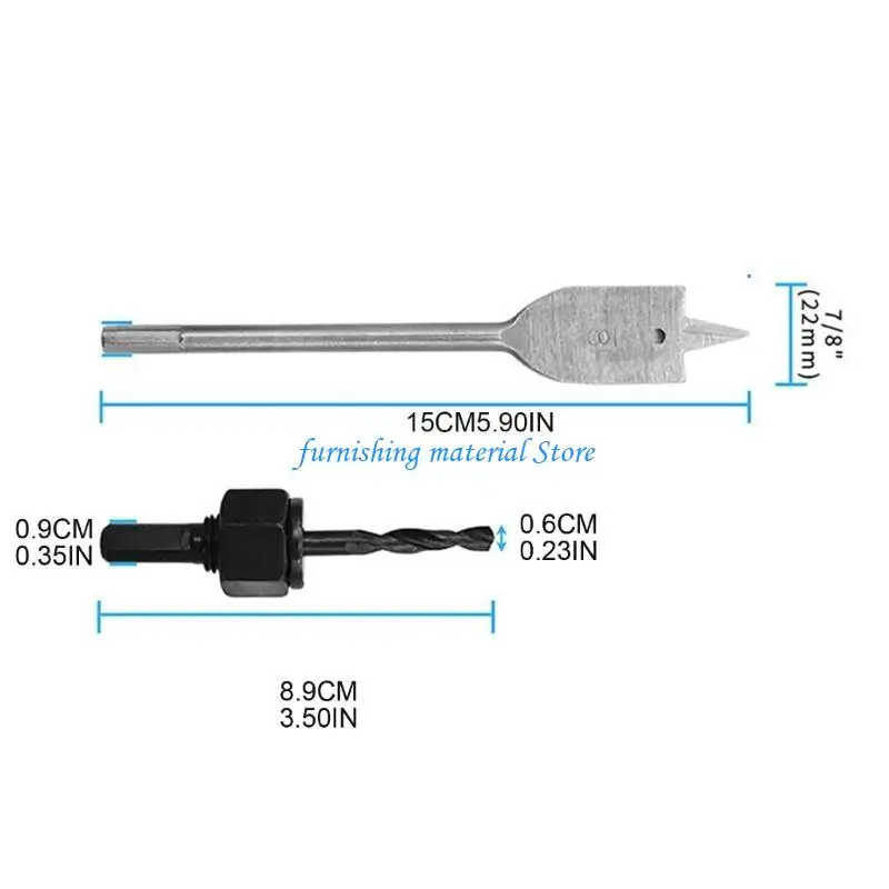 Y5GD Gypsum Board Multi-Function Reamer Drill Bit Hole Opener Woodworking Tools