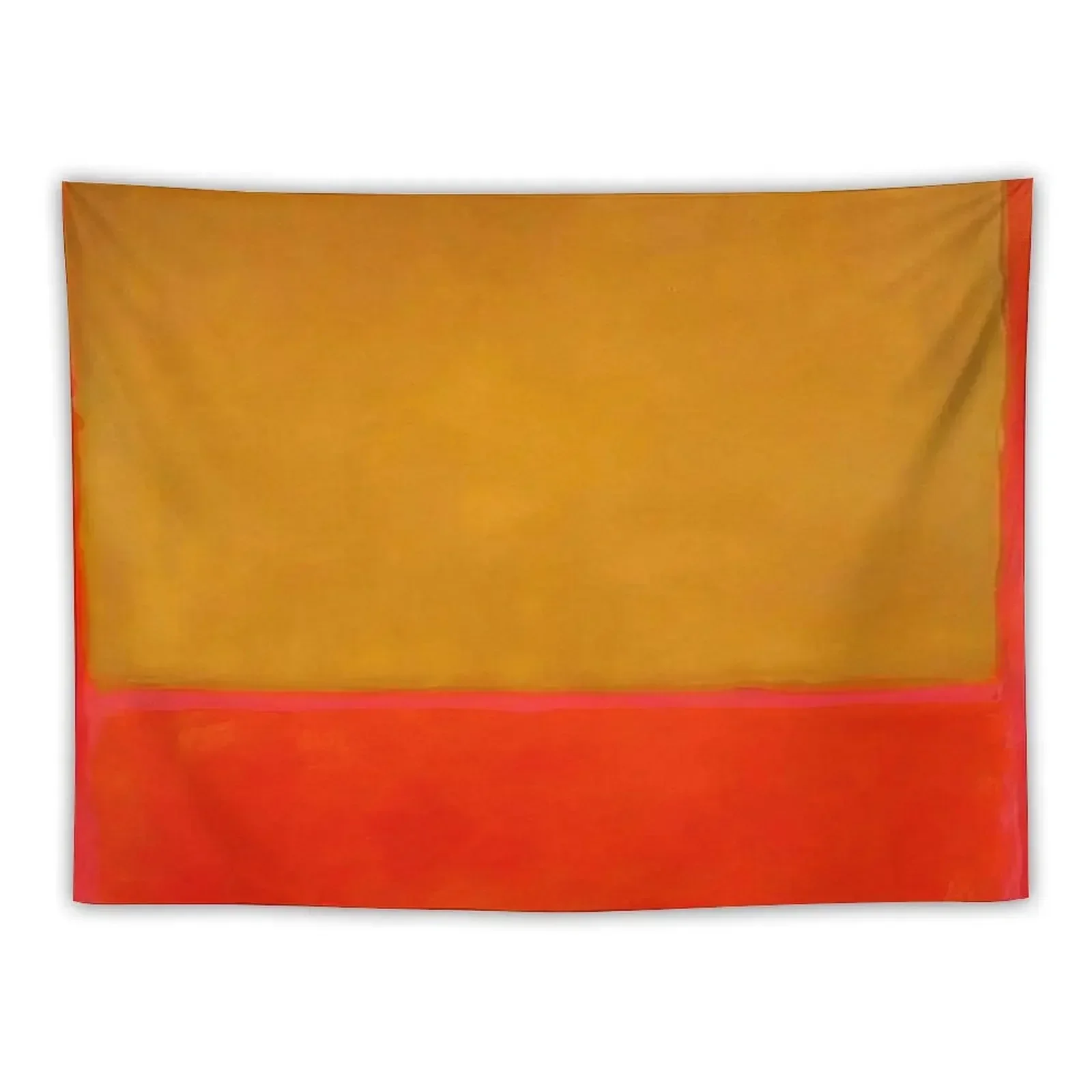 mark rothko painting, red, yellow, artwork by mark rothko Tapestry Wall Hanging Wall Hangings Decoration Tapestry