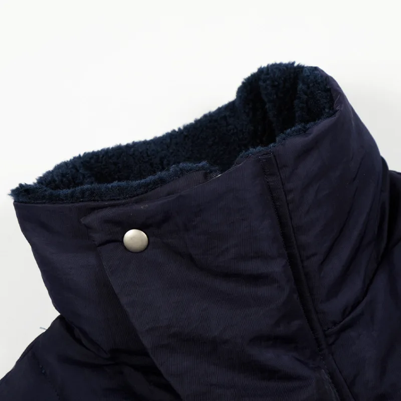 HKSH الوقوف طوق القطن سترة الرجال العصرية المتخصصة تصميم فضفاض بلون عادية أكمام سترة قطن معاطف الشتاء الجديدة HK15731 #5