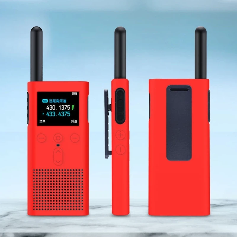 Bao da mềm chống trầy xước bằng silicon-cho vỏ radio chiều 2S