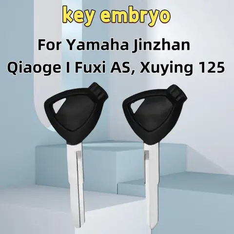 Yamaha Jinzhan Qiaoge I Fuxi AS, Xuying 125 빈 키 오토바이 용 Uncut 키 교체 (자석 포함)