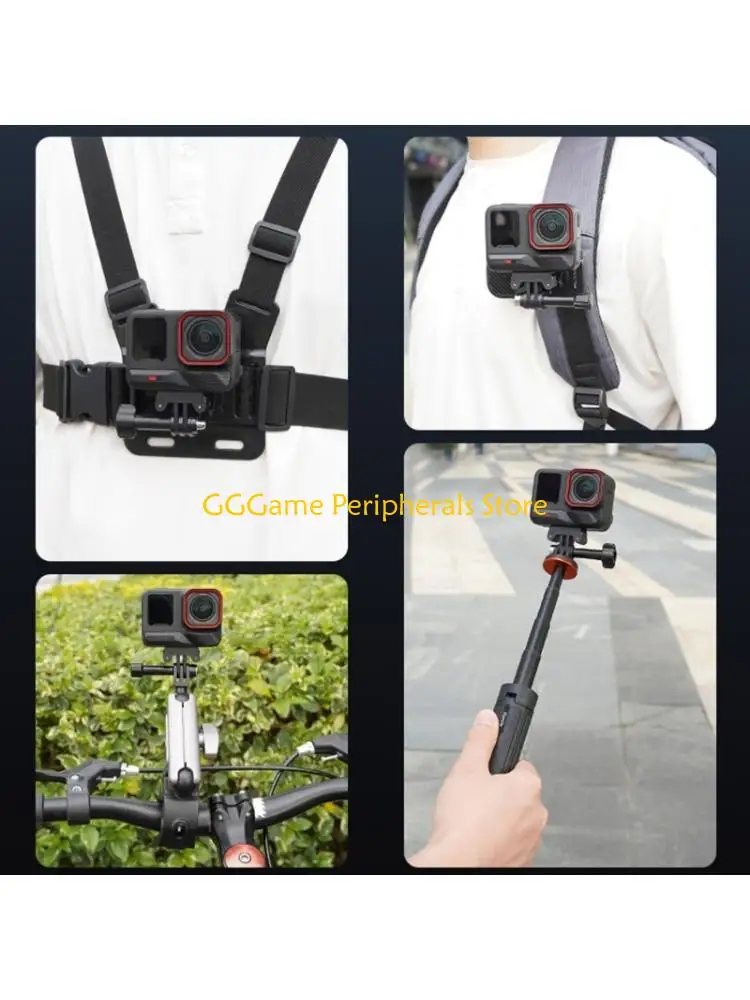 

U55B Action Camera Adapter Mount for 2 Quick Release Adapter Accessories