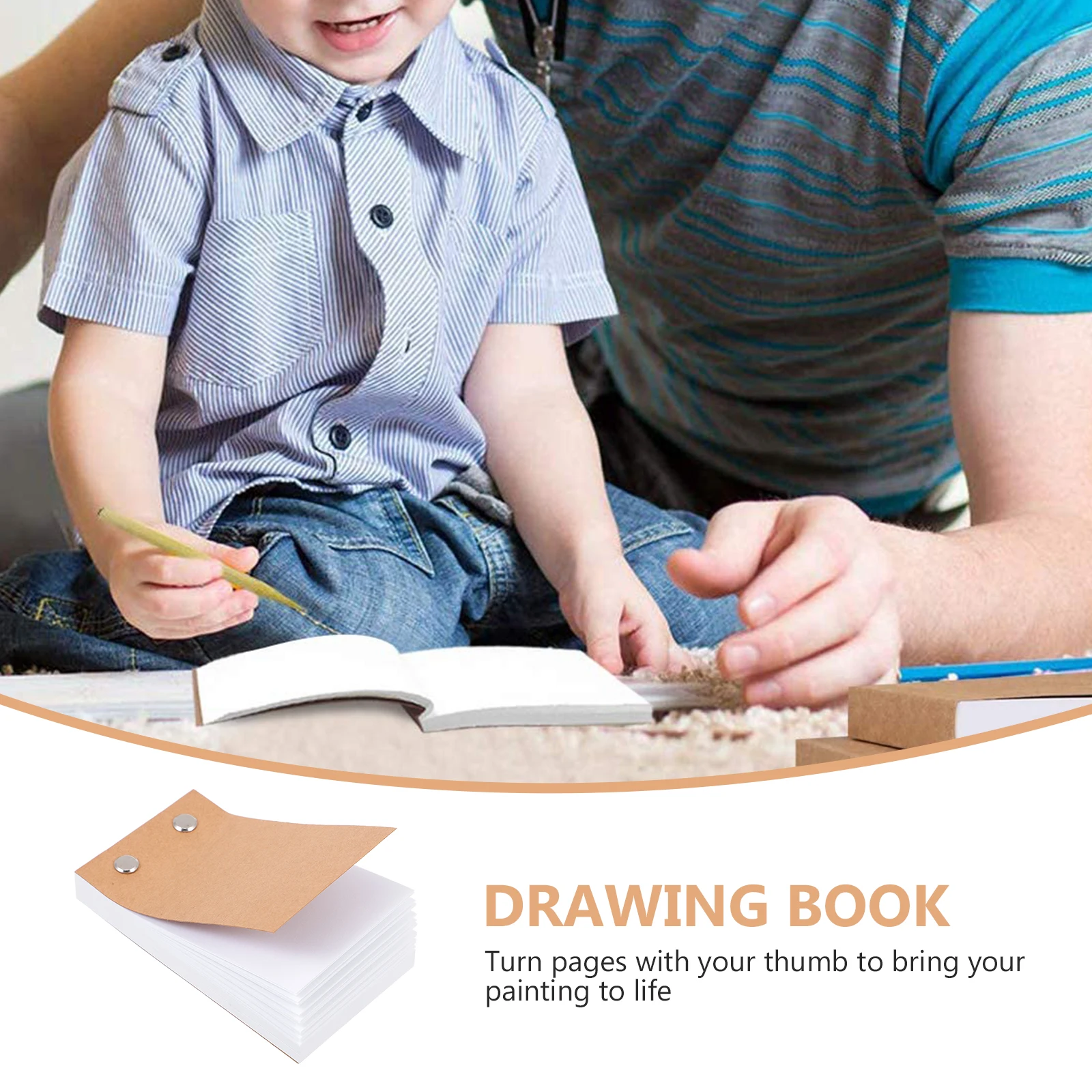 

6 Pcs Drawing Book Sketch Pad for Board Paper Kids Pads Toddler Adults