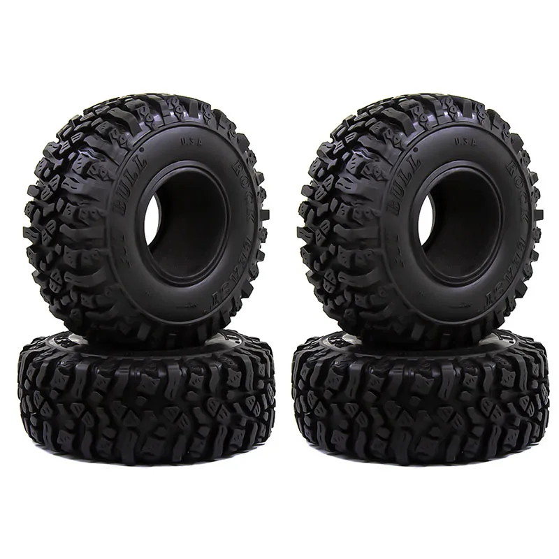 

RC Car tire 115*45MM 1.9" Rubber Tyre Wheel Tires for 1:10 RC Rock Crawler Axial SCX10 SCX10 II 90046 AXI03007 Traxxas TRX-4