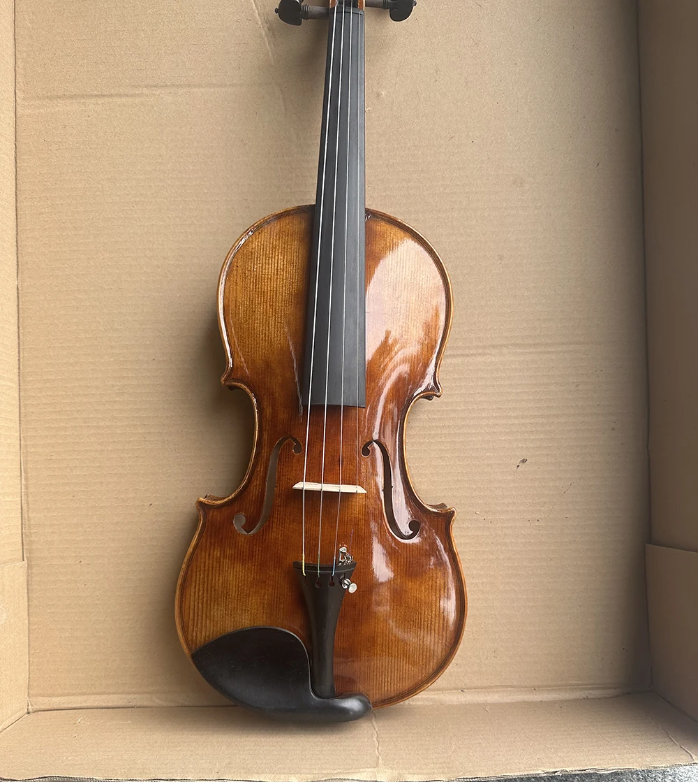 REAL PHOTO Antonio Stradivarius 1715 European Violin 4/4  바이올린 كمان Oil Varnish vionlin professional musical instrument violino