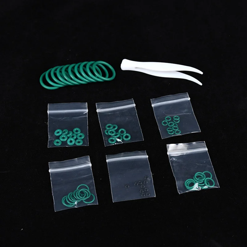 Airsoft Rubber O Ring Set Green Flat Silicone Ring Seal Gasket Gas Valve Key For GBB Glock 17 19 P1