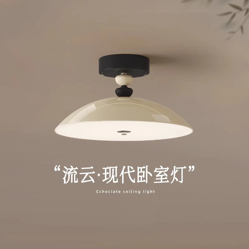 

Modern Minimalist Cream Style Bedroom Ceiling Lights Full Spectrum Eye Protection Study Restaurant Home Decoration Ceiling Lamps