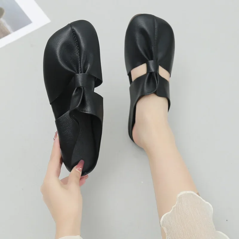 Loafers New Sadals Women Fashion Hollow Out Shoes Women Open Toe Beach Sandals Woman Party Shoes Woman Slip on Sandals Ladies