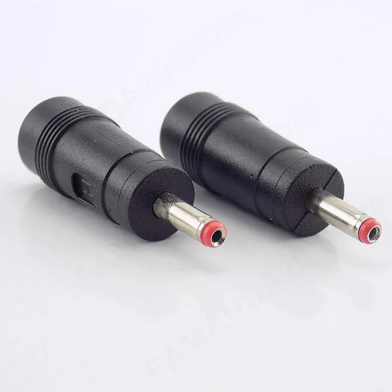 5pcs 3.5mm*1.35mm male to 5.5mm*2.1mm Female Plug DC Power Connector Adapter Laptop AC DC Jack adaptor