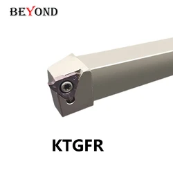 BEYOND KTGFR1212H16 KTGFR1616H16 KTGFR2020K16 KTGFR2525M16 Grooving lathe Toolholder External CNC KTGFR 20mm 1616 Nickel Coating