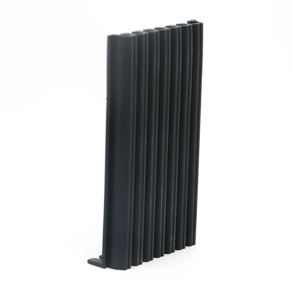 TPR Solar Roof Cable Entry Kit Waterproof Multi-Channel Solar Cable Entry Seal Grooved Structure Flexible Solar Cable Guide