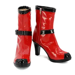 Fantasia Ladypool Dead Cosplay Pool Woman Boots Shoes Superhero Costume Accessories Disguise Women Shoes Halloween Custom Made