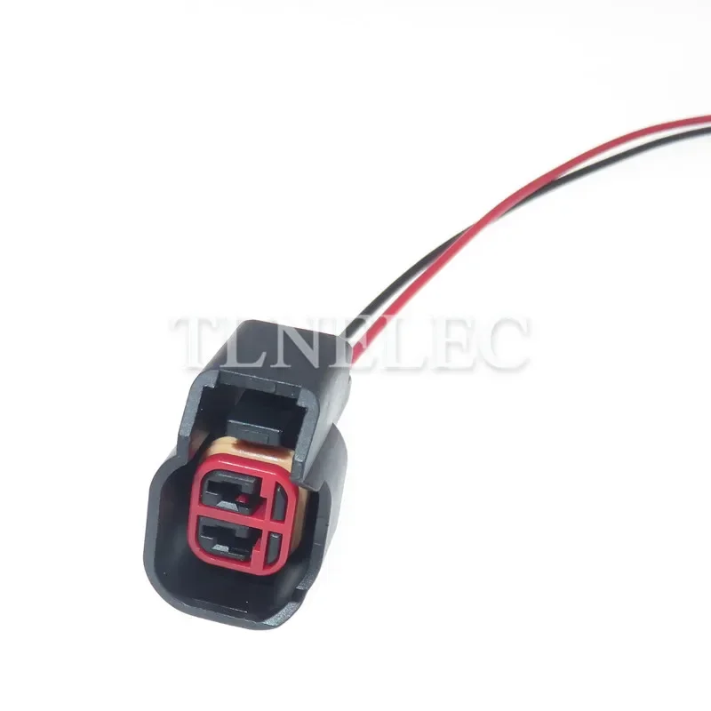 2 Pin Way sr20det rb30 GTR FAST ls2 ls3 Universal Plug EV6 EV14 USCAR Fuel Injector Pigtail Connector With Wires 7283-5967-30